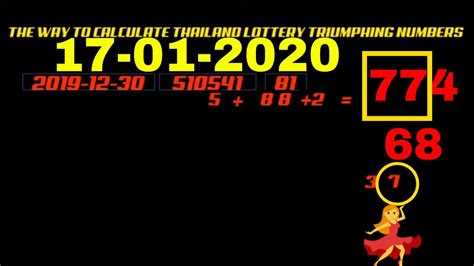 how to calculate thai lottery number